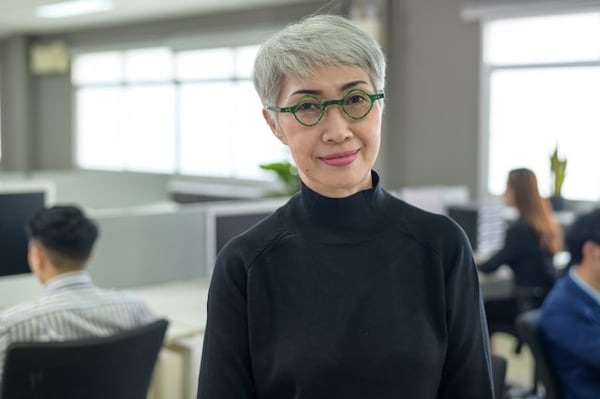 Asian Business Woman Portrait